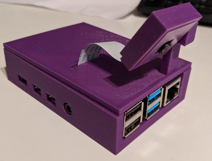 Vỏ case cho Raspberry Pi 4 và Pi Camera - Image 4