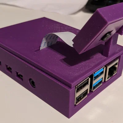 Vỏ case cho Raspberry Pi 4 và Pi Camera