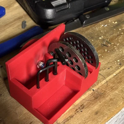 Giá treo phụ kiện máy cưa xương Tool Shed (meat band saw)
