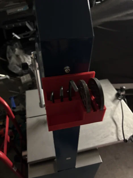 Giá treo phụ kiện máy cưa xương Tool Shed (meat band saw) - Image 4