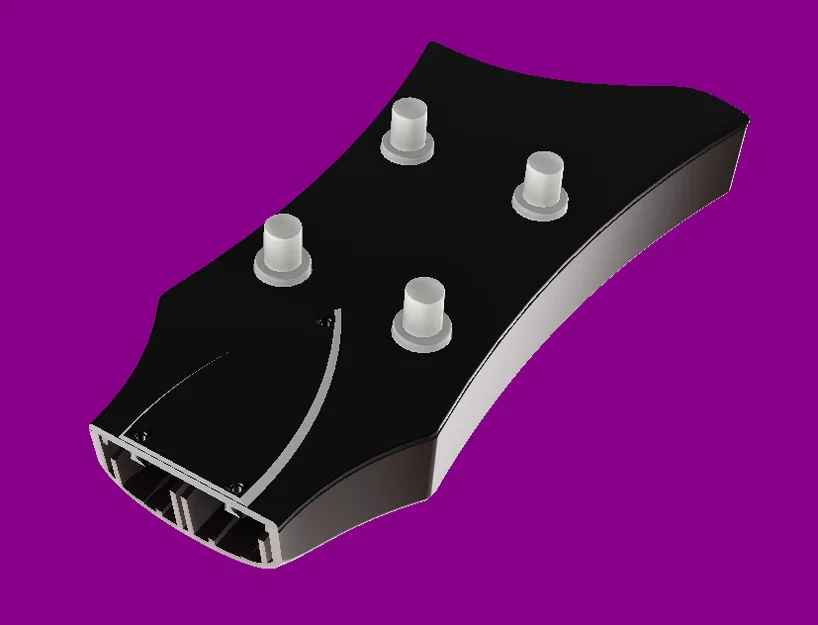 Mô hình đầu đàn Hofner (Beatles Rockband) - Phụ kiện in 3D chất lượng - Image 4