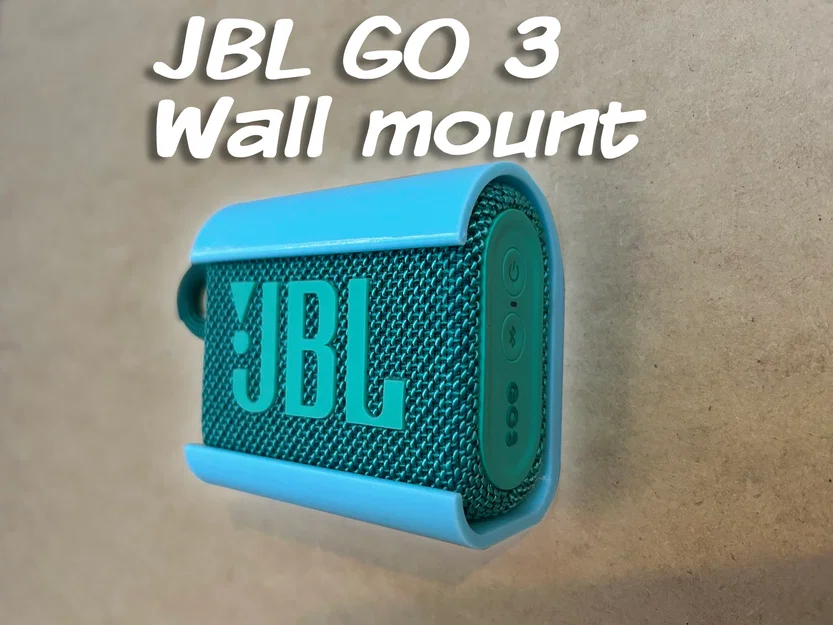 Ngàm treo tường cho JBL Go 3 (JBL Go 3 Wall mount) - Image 1