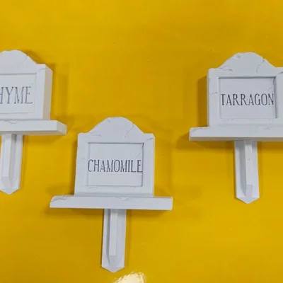 Bảng Tên Vườn Hình Bia Mộ (Headstone Garden Markers)
