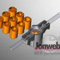 Đồ gá canh tâm taro (die) cho dụng cụ Powerfix - Thumbnail 3