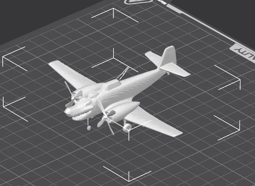 Mô hình 3D máy bay cá sấu Bombardiro Crocodilo độc đáo - Image 2
