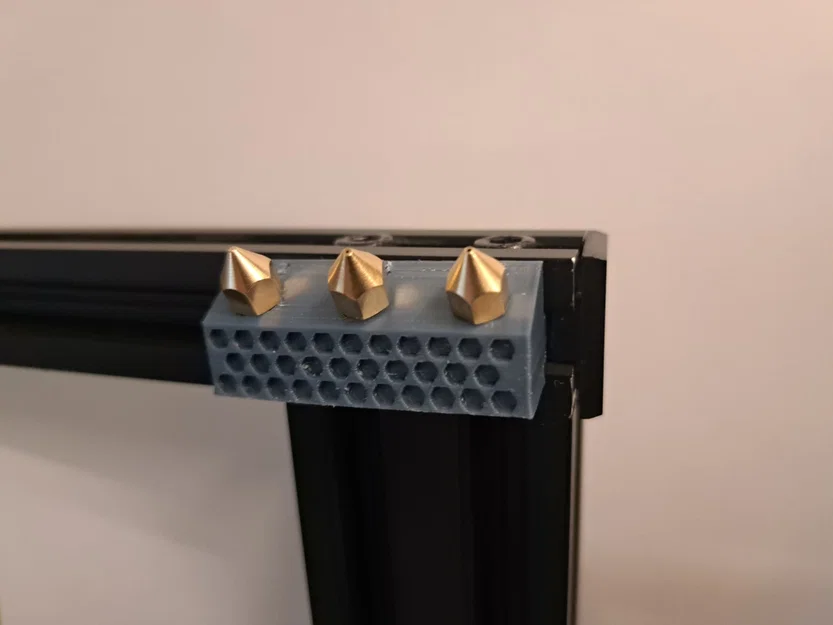Kẹp giữ đầu phun máy in 3D (0,2 - 0,4 - 0,6 mm) - Image 1