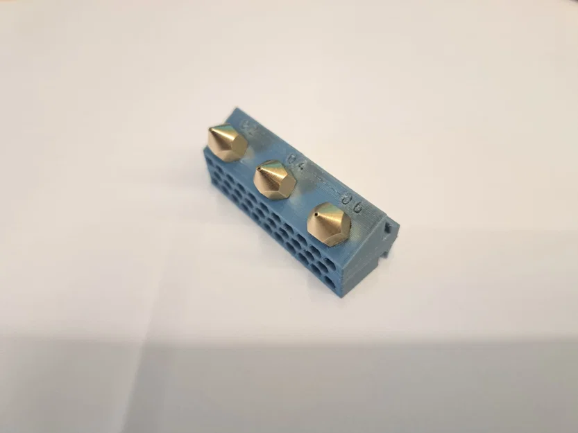 Kẹp giữ đầu phun máy in 3D (0,2 - 0,4 - 0,6 mm) - Image 2