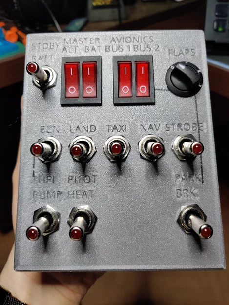 Bảng Điện Cessna 172 (Cessna 172 Electrical Panel) - Image 4