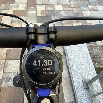Ngàm gắn đồng hồ Garmin Fenix 6 trên ghi-đông xe đạp (3D Printing)