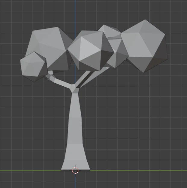 Mô hình cây Low Poly độc đáo trang trí để bàn - Image 1
