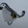 Mô hình 3D Utahraptor con - Utahraptor Chick cực dễ thương - Thumbnail 1
