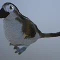 Mô hình 3D Utahraptor con - Utahraptor Chick cực dễ thương - Thumbnail 2