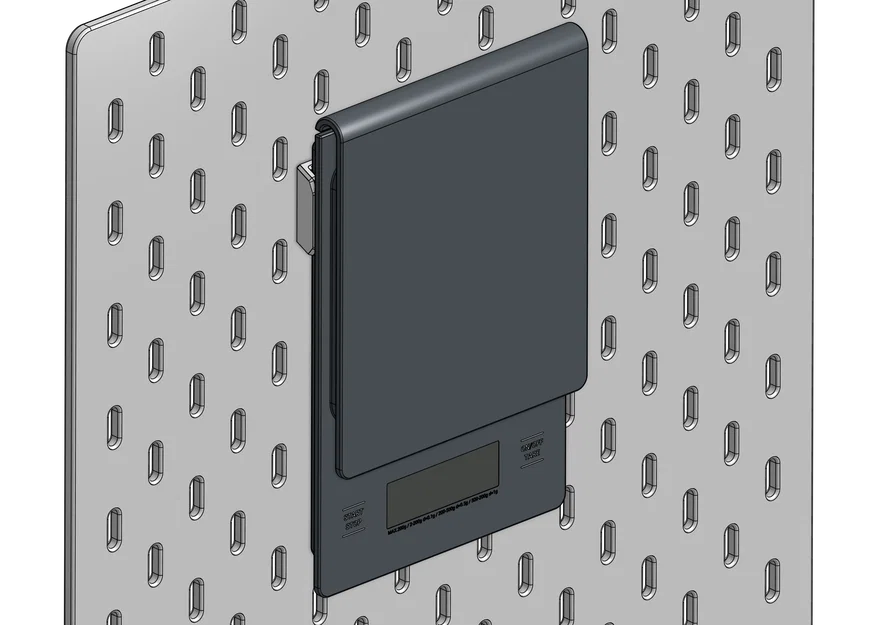 Móc treo cân Hario V60 Drip Scale cho pegboard IKEA SKÅDIS (Skadis) - Image 5