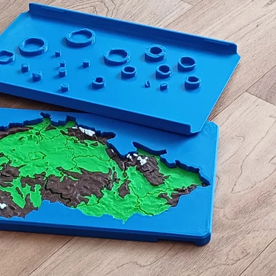 Box Puzzle CR – Hộp đựng puzzle có nắp