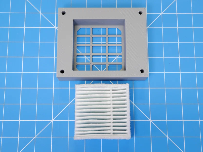 Giá gắn lọc HEPA cho quạt 5015 (HEPA Filter Mount for 5015 Fan) - Image 3