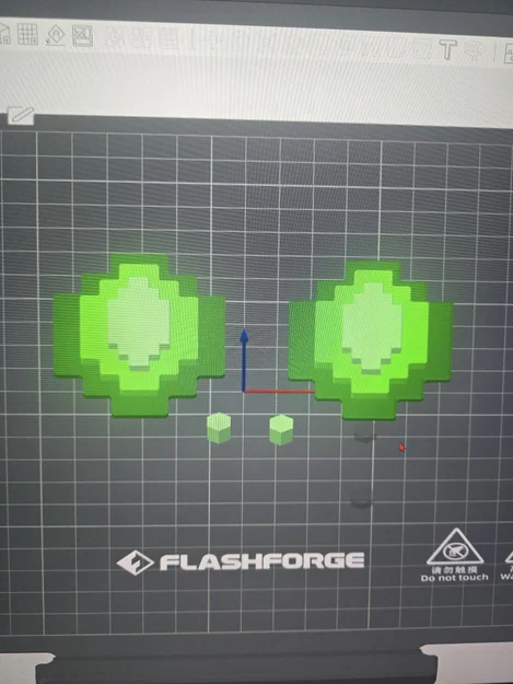 Mô hình Ngọc lục bảo Minecraft (Minecraft Emerald) in 3D chi tiết - Image 2