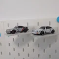 Giá đỡ trưng bày xe mô hình Hot Wheels cho bảng Ikea Skadis - Thumbnail 1