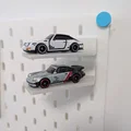 Giá đỡ trưng bày xe mô hình Hot Wheels cho bảng Ikea Skadis - Thumbnail 2