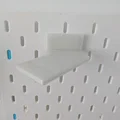 Giá đỡ trưng bày xe mô hình Hot Wheels cho bảng Ikea Skadis - Thumbnail 3