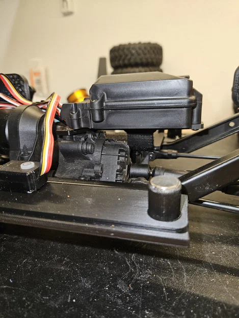Sliders Traxxas TRX4 kèm bodymount & phụ kiện cho pinched Toyota crawler body - Image 3