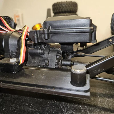 Sliders Traxxas TRX4 kèm bodymount & phụ kiện cho pinched Toyota crawler body