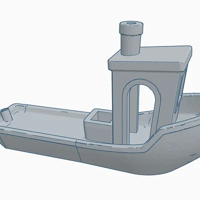 Mô hình Cargo Benchy - Bản nâng cấp thuyền chở hàng độc lạ cho in 3D