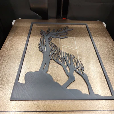 Bộ 3 tranh treo tường hình hươu nghệ thuật - File in 3D trang trí nhà cửa