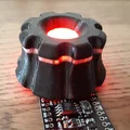 Núm vặn chiết áp (potentiometer knob) 6mm tích hợp đèn LED sang trọng - Thumbnail 1