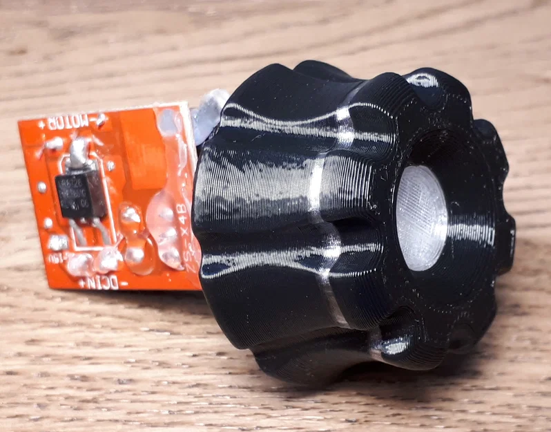 Núm vặn chiết áp (potentiometer knob) 6mm tích hợp đèn LED sang trọng - Image 3