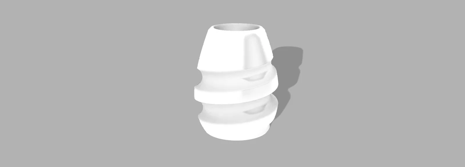 Mẫu bình hoa trang trí tối giản in 3D đẹp mắt - Image 1