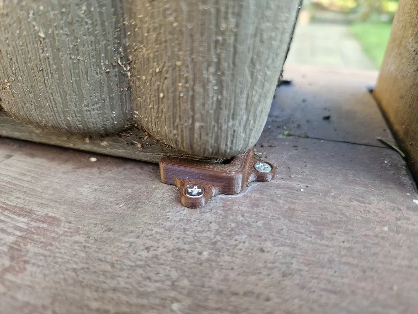 Ke Góc Cố Định Chậu Cửa Sổ (Window Box Planter Corner Brackets) - Image 1