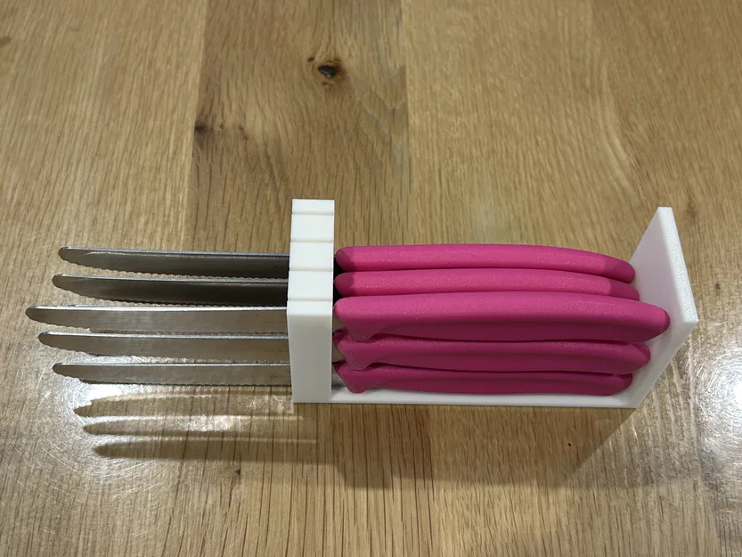 Khay in 3D đựng dao bít tết Victorinox 12 ngăn thông minh - Image 3