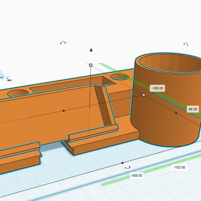 Khay Để Điện Thoại Và Dụng Cụ In 3D Gọn Gàng Tiện Lợi