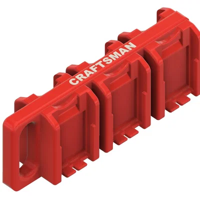Khay xách pin 6 ngăn Craftsman 20V - Phụ kiện in 3D hữu ích