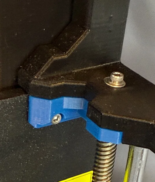 Z-Cap Bracket có ê-cu tích hợp cho thanh đèn LED - Image 1