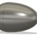 Mô hình quả trứng Phục sinh (Easteregg) in 3D đựng kẹo - Thumbnail 1