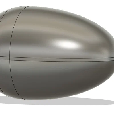 Mô hình quả trứng Phục sinh (Easteregg) in 3D đựng kẹo