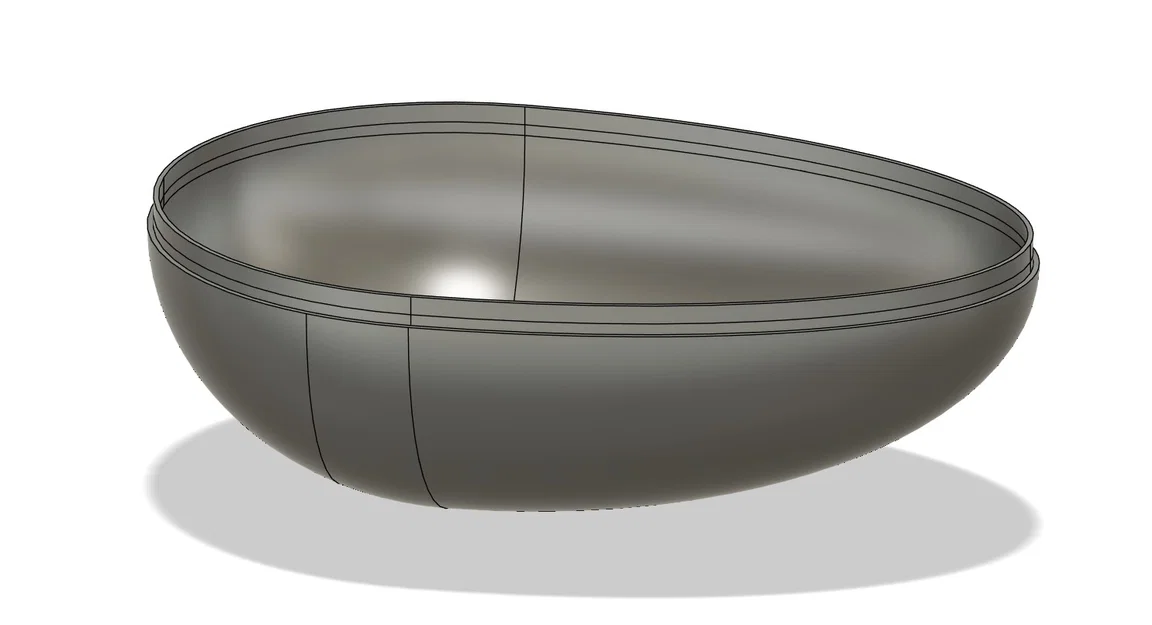 Mô hình quả trứng Phục sinh (Easteregg) in 3D đựng kẹo - Image 2