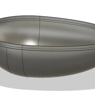 Mô hình quả trứng Phục sinh (Easteregg) in 3D đựng kẹo