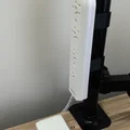 Giá treo ổ cắm điện gắn chân đế màn hình siêu gọn - Thumbnail 1