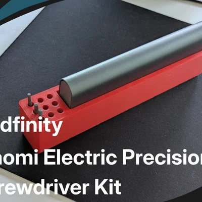 Khay 3D Gridfinity cho bộ tua vít điện Xiaomi Precision Screwdriver