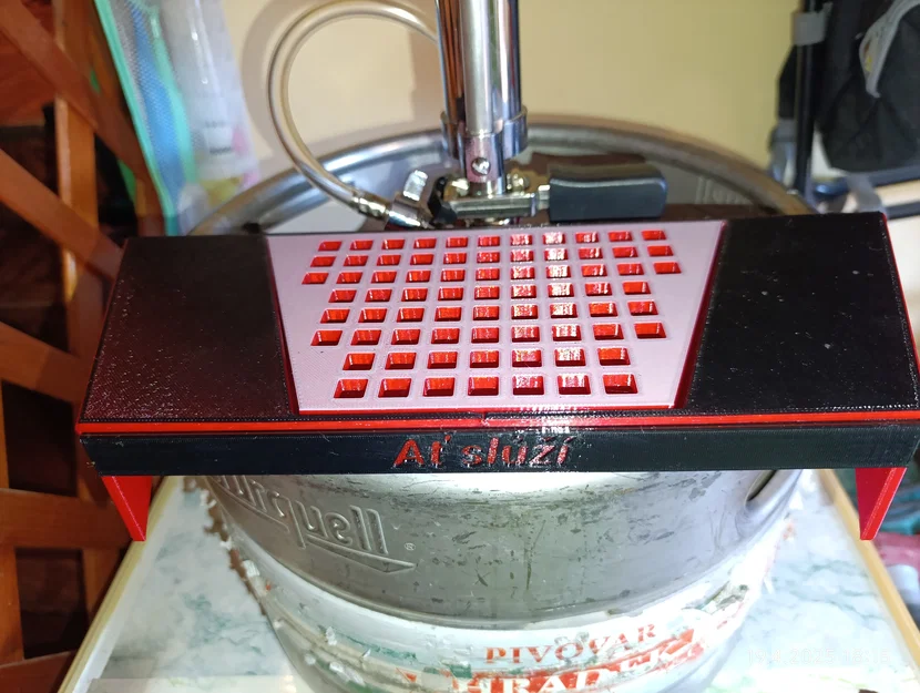 Khay hứng bia 3D chuyên dụng cho thùng KEG 37cm - Image 2
