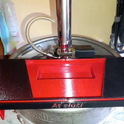 Khay hứng bia 3D chuyên dụng cho thùng KEG 37cm