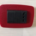Mặt che ổ cắm 3 module tùy biến (Tương thích Bticino Living) - Thumbnail 1