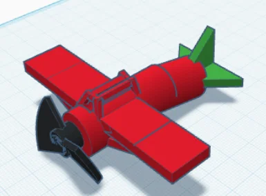 Mô hình máy bay đồ chơi 3D - Thiết kế trang trí để bàn cực đẹp - Image 1