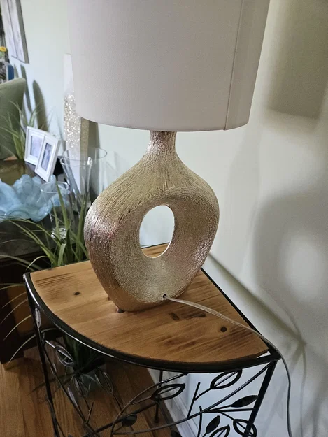 Nắp che lỗ luồn dây điện 10mm cho đèn decor - Phụ kiện in 3D tiện lợi - Image 2