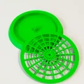 Miếng lót ly mạng nhện (Spider web coaster) - Thumbnail 3