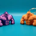 Mô hình móc khóa lực sĩ Strongman in 3D cá tính - Thumbnail 3