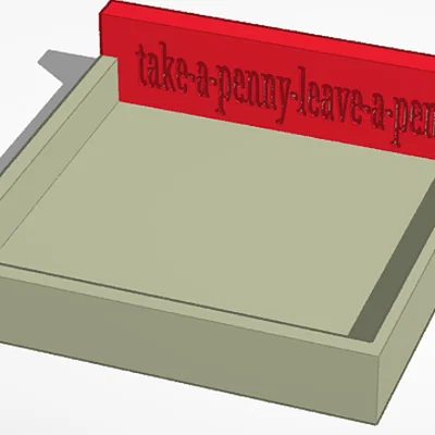 Khay Đựng Tiền Lẻ Độc Đáo - Mô Hình In 3D Tiện Ích Cho Cửa Hàng