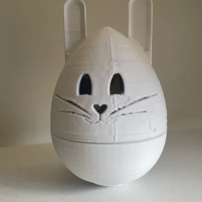 Mô hình Trứng Phục Sinh hình chú thỏ (Easter Bunny Egg) dễ thương
